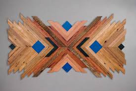 Wall hangings with woodwork